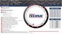 Llanta para moto 140/70-17 (TL) Tipo Tubular Modelo SPORT  Marca Technic Brasil