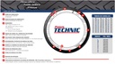 Llanta para moto 140/70-14 (TL) Tipo Tubular Modelo SPORT R Marca Technic Brasil