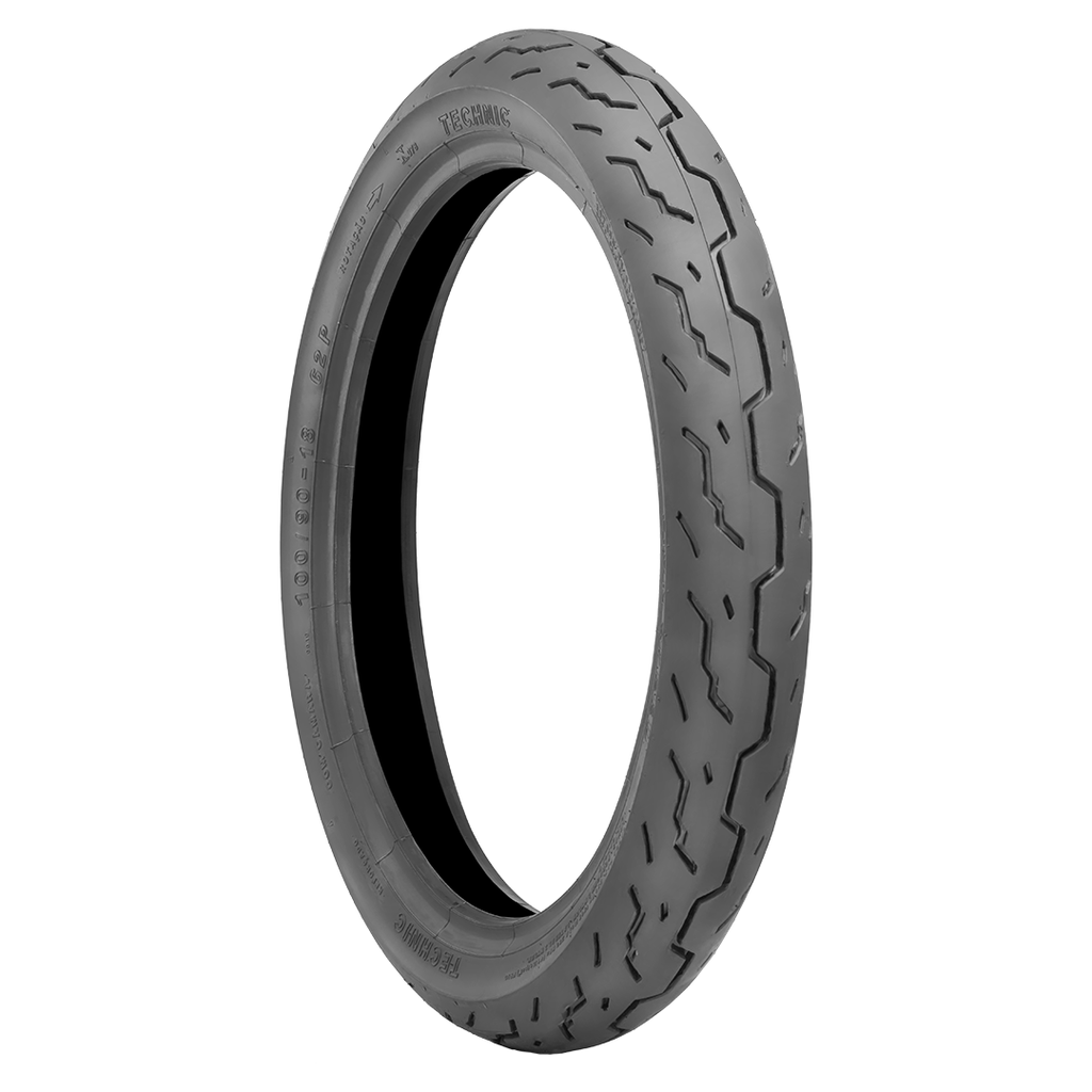 Llanta para moto 100/80-18 (TL) Tipo Tubular Modelo SPEED Marca Technic Brasil